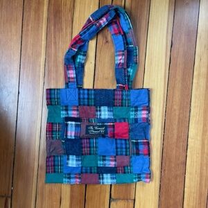 Plaid Patchwork Tote Bag (The Vermont Flannel Co)